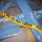 police barricade tape