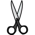 use scissors to cut gaffers tape from thetapeworks.com