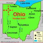 map of ohio