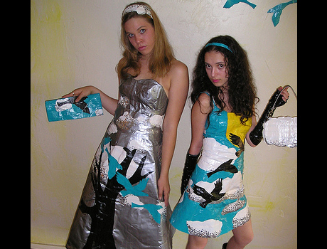 Duct Tape Fashion In The News-Must Be Prom Season