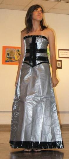 A Duct Tape Dress You’ll Never See At The Prom